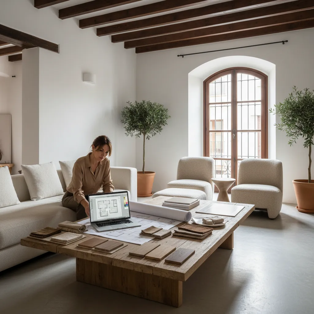 Decoradora de interiores: precio real en España