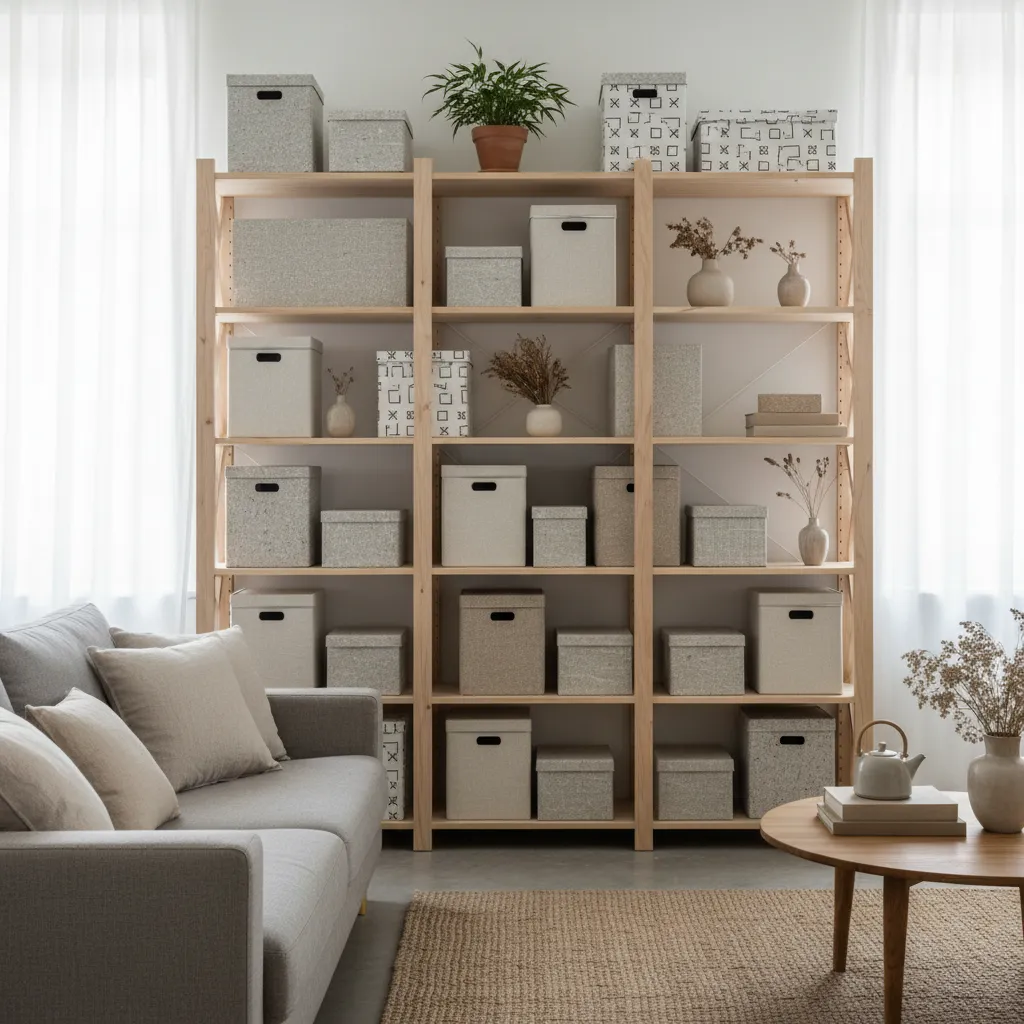 Decorar cajas de cartón para interiores: ideas prácticas
