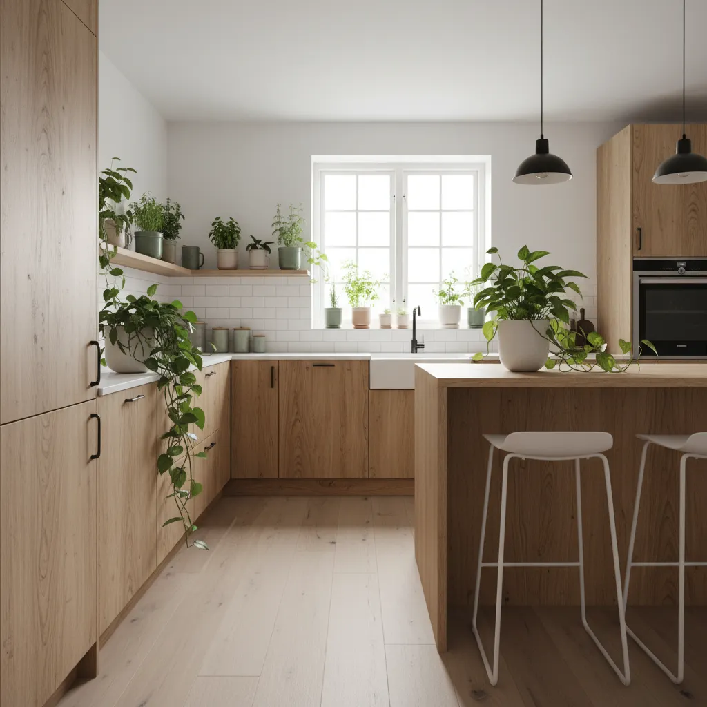 Decorar cocina con plantas de interior: guía práctica