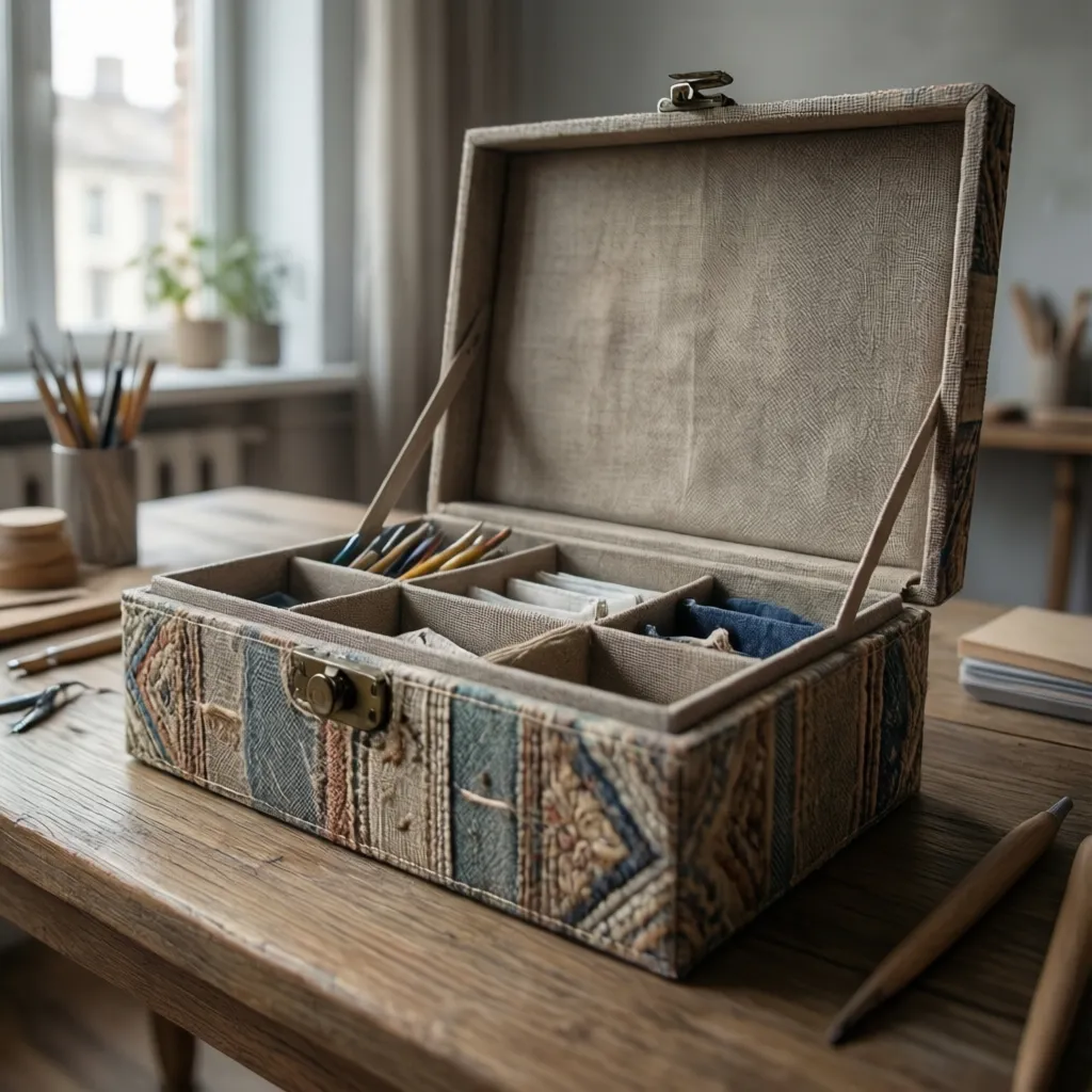 Cómo decorar el interior de una caja con estilo