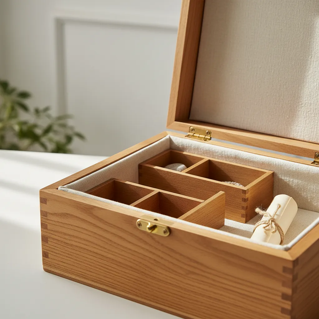 Cómo decorar interiores de caja de madera