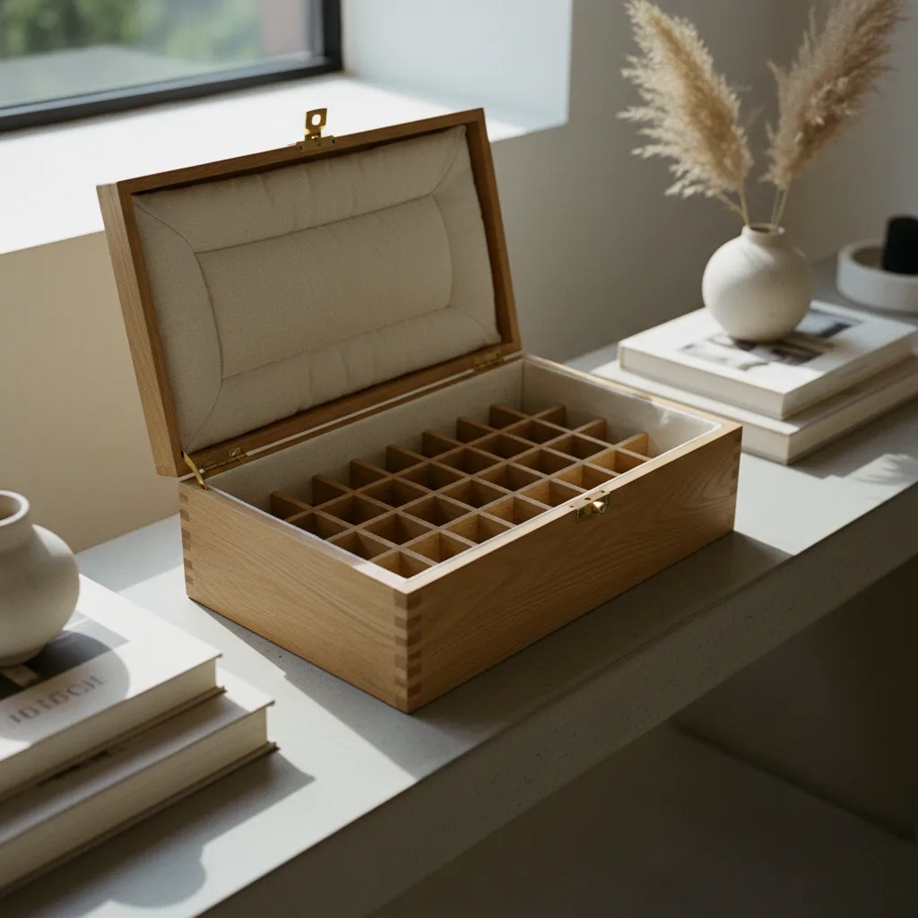 Cómo decorar interior de cajas de madera con estilo