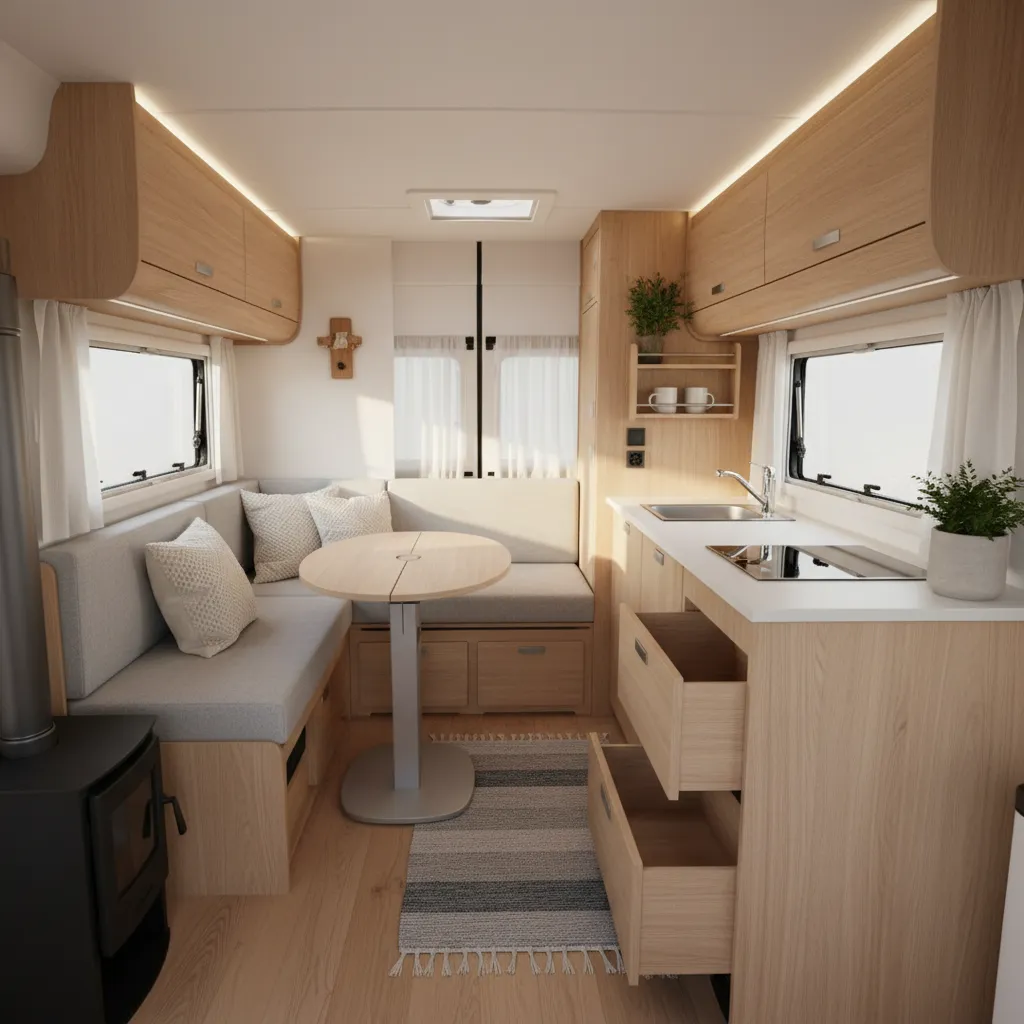 Cómo decorar el interior de caravanas con estilo