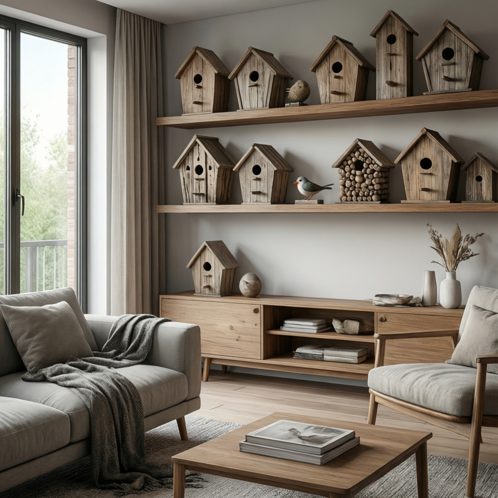 Decorative Bird Houses in Interior Design Trends