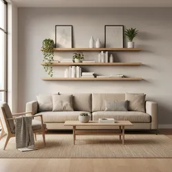 Decorative Shelves Ideas for Living Room That Transform Empty Walls
