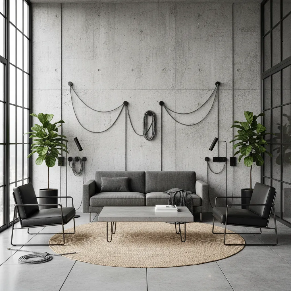 Enchufes de superficie decorativos en interiorismo