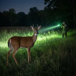 Why Deer Sometimes React to Green Hunting Lights