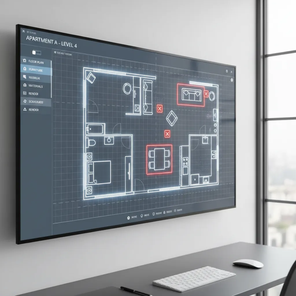 how to delete everything at once on floor planner
