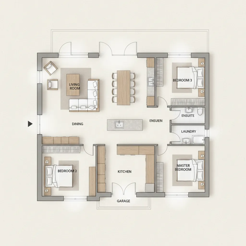 Manfaat Denah Letak Rumah untuk Perencanaan Hunian