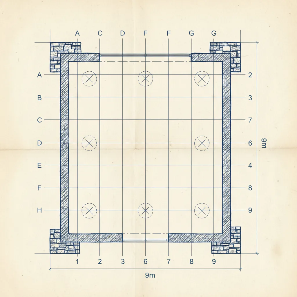 Denah Pondasi Rumah 7x9 yang Kokoh dan Efisien
