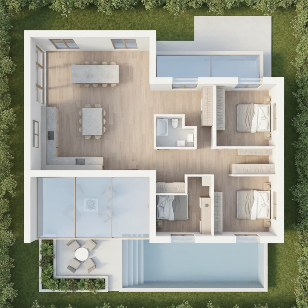 Denah Rumah 10x17: Ide Tata Ruang Nyaman & Efisien