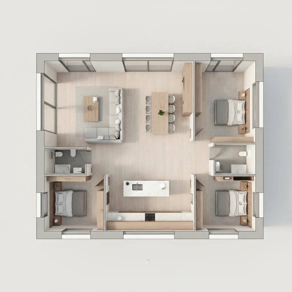 Denah Rumah 120 Meter: Tata Ruang Ideal & Nyaman