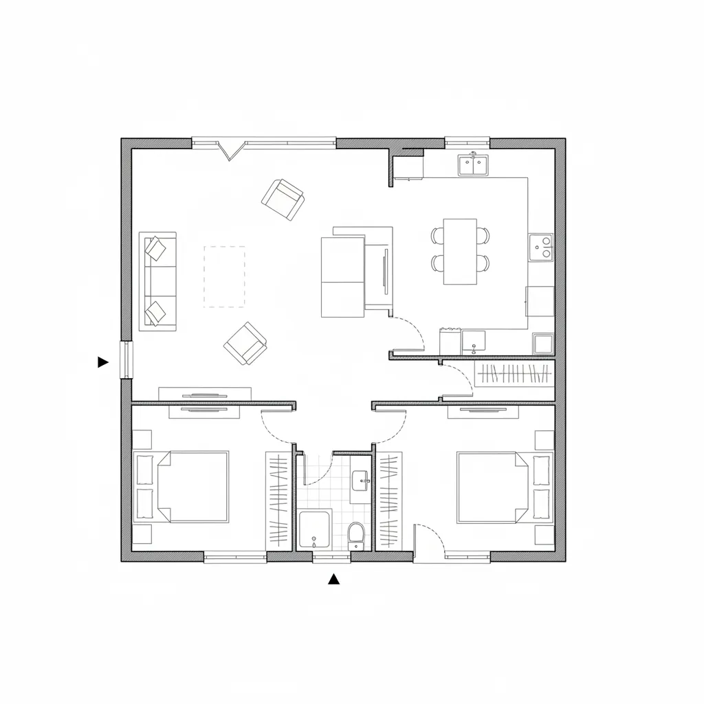 Denah Rumah 2 Dimensi: Panduan Lengkap Membuatnya