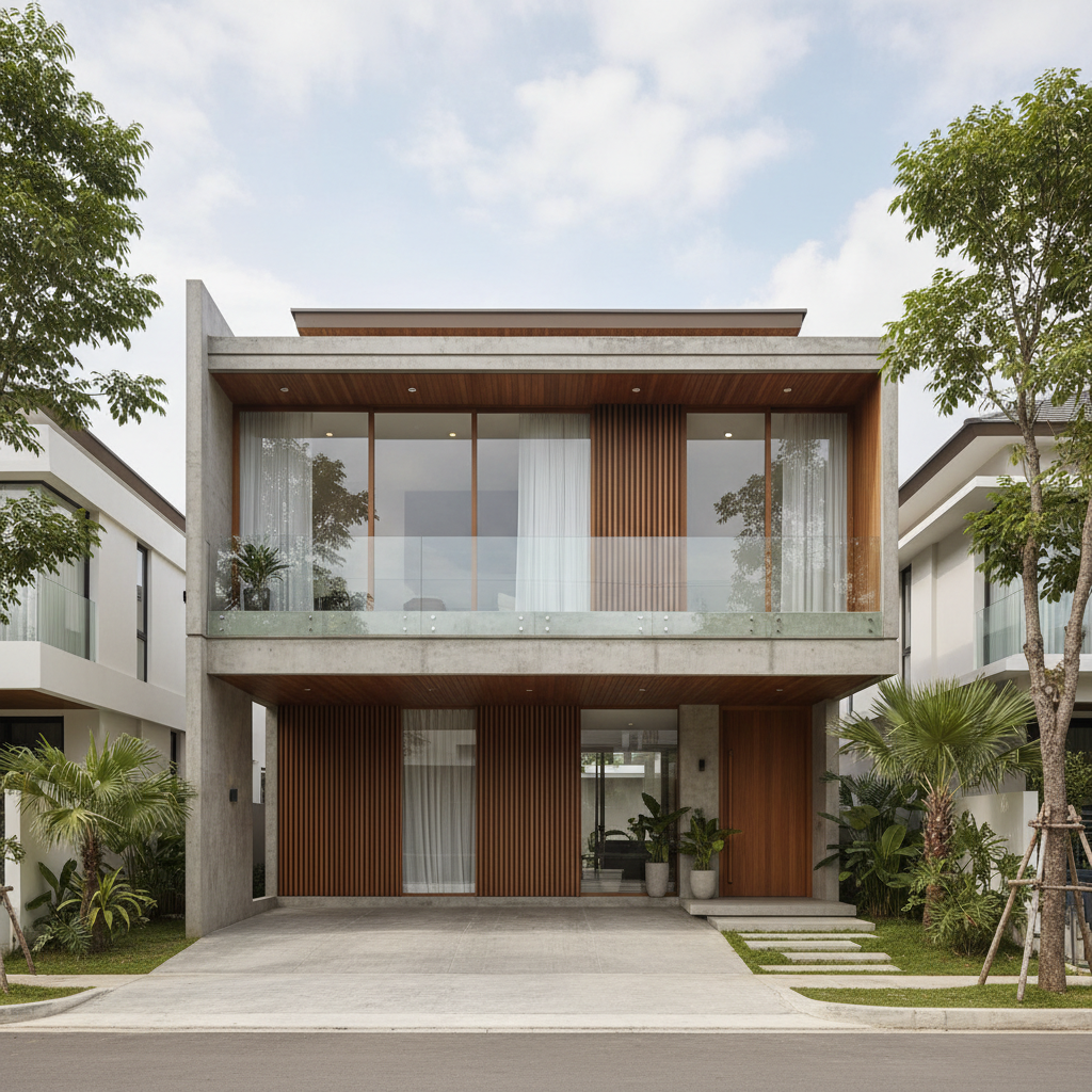 Denah Rumah 2 Lantai 9x15 yang Ideal