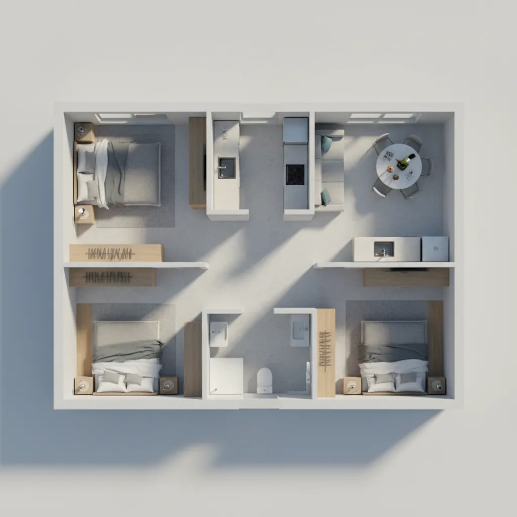 Denah Rumah 36: Tata Ruang Kecil yang Efisien