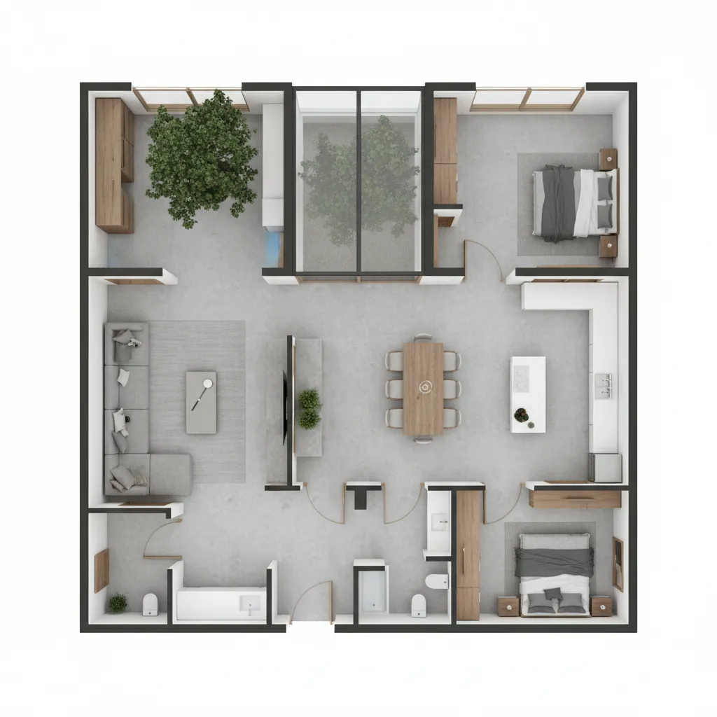 Denah Rumah 5 x 20 Meter: Layout Ideal & Fungsional