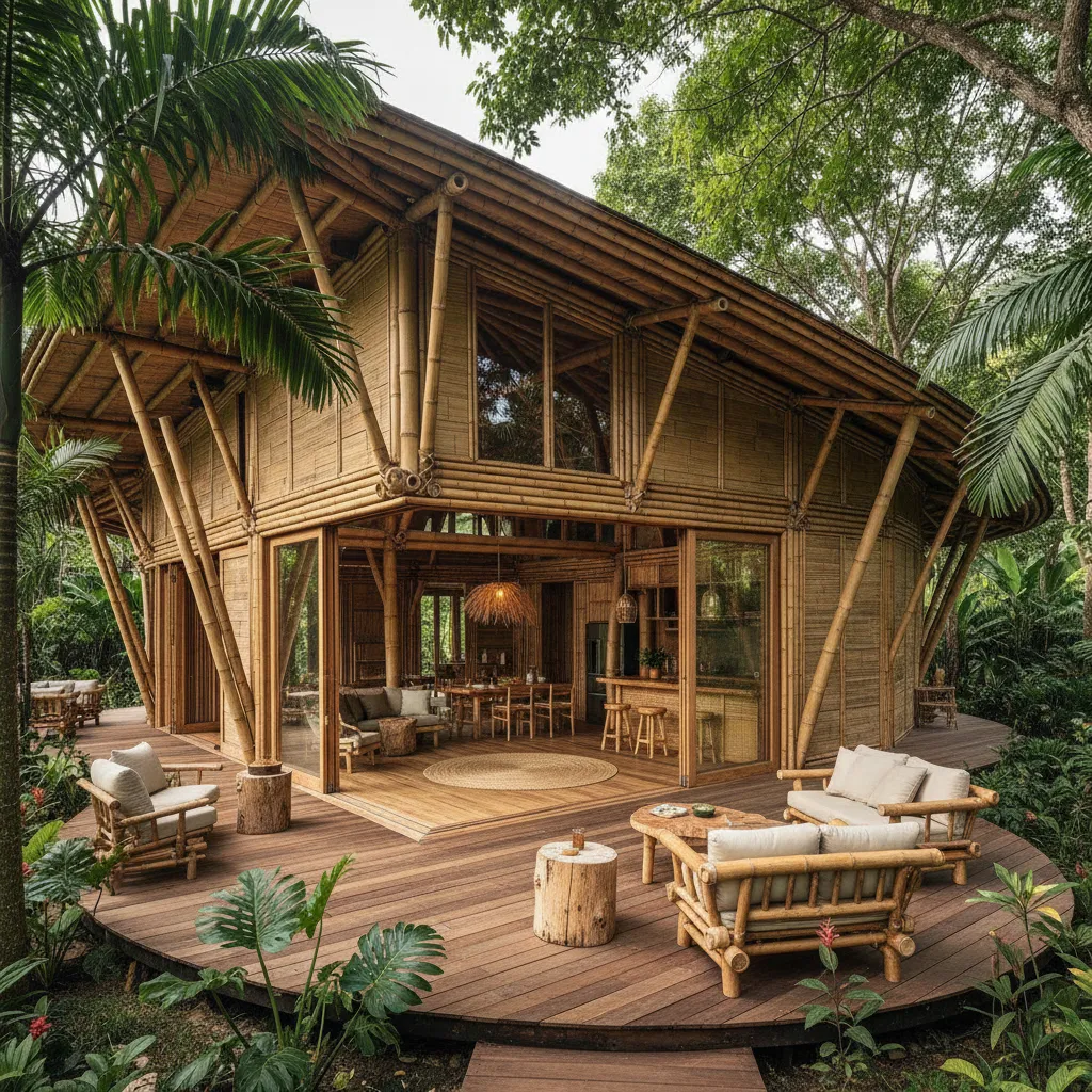 Denah Rumah Bambu: Ide Desain Alami & Fungsional