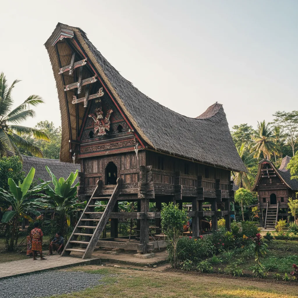 Denah Rumah Bolon: Struktur, Filosofi, dan Tata Ruang
