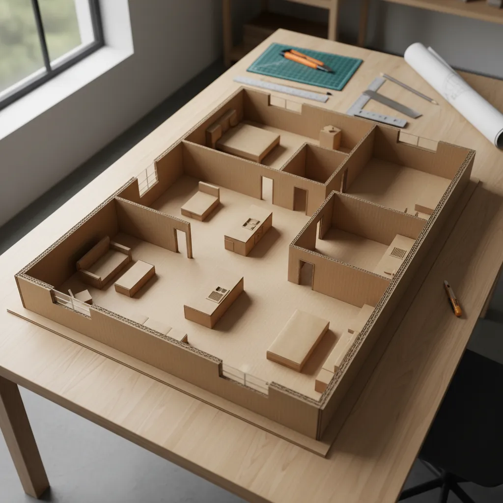 Denah Rumah dari Kardus: Cara Membuat & Tips Desain