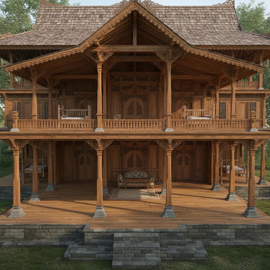 Denah Rumah Joglo Jawa: Tata Ruang Tradisional