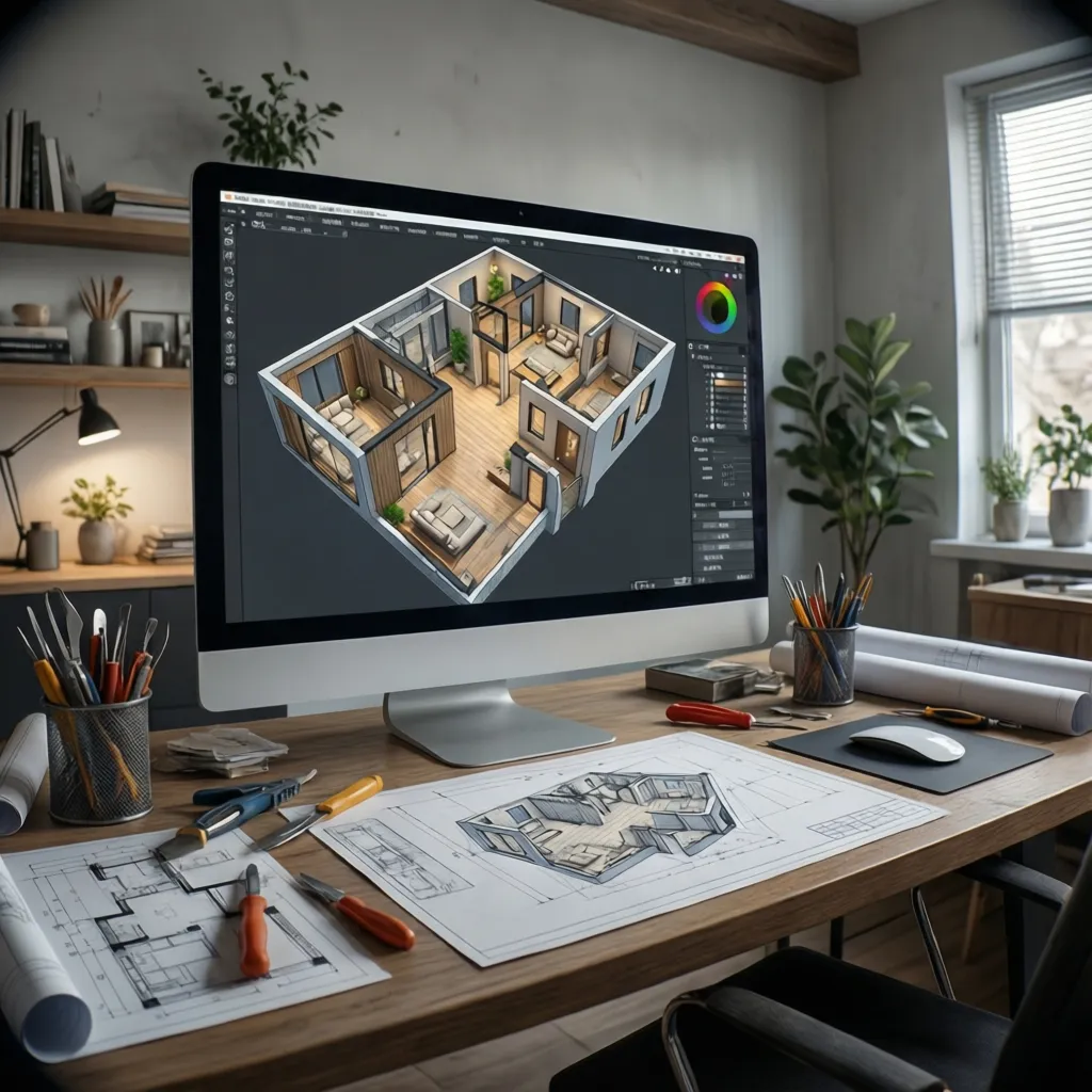 Membuat Denah Rumah SketchUp untuk Pemula