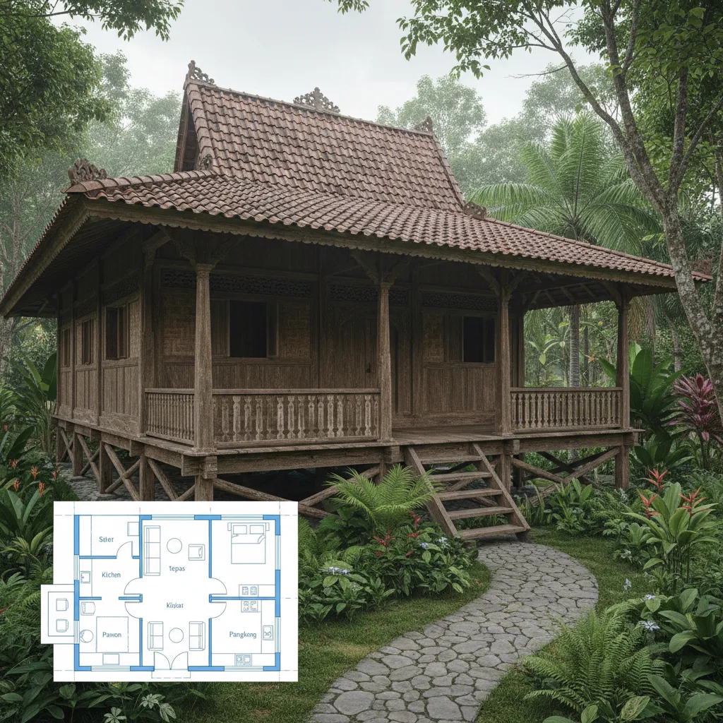 Denah Rumah Sunda: Tata Ruang Tradisional yang Fungsional