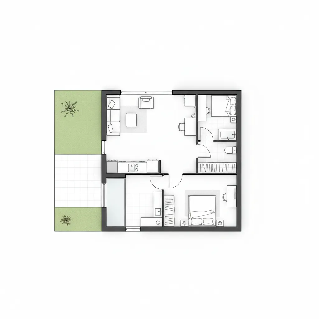 Denah Rumah Type 45/90: Tata Ruang Ideal & Efisien