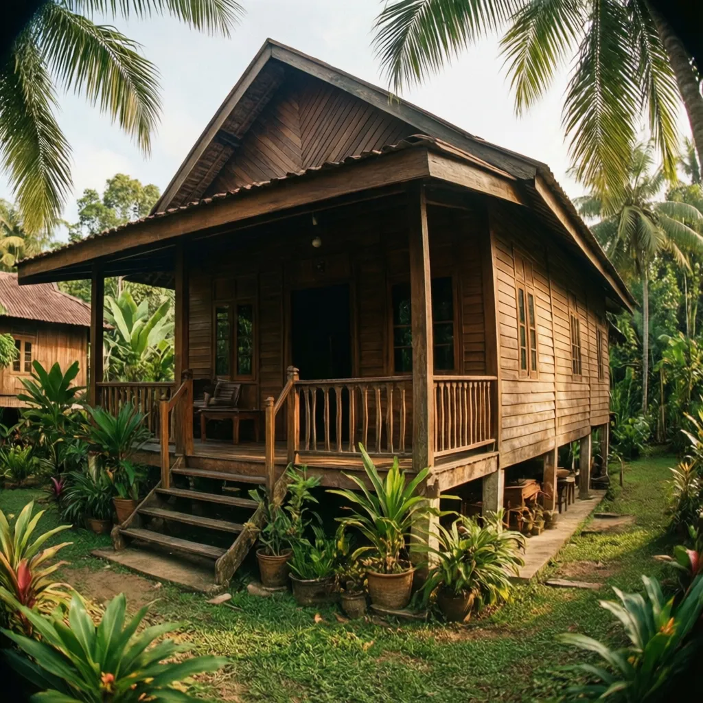 Denah Rumah Upin Ipin: Struktur Rumah Kampung