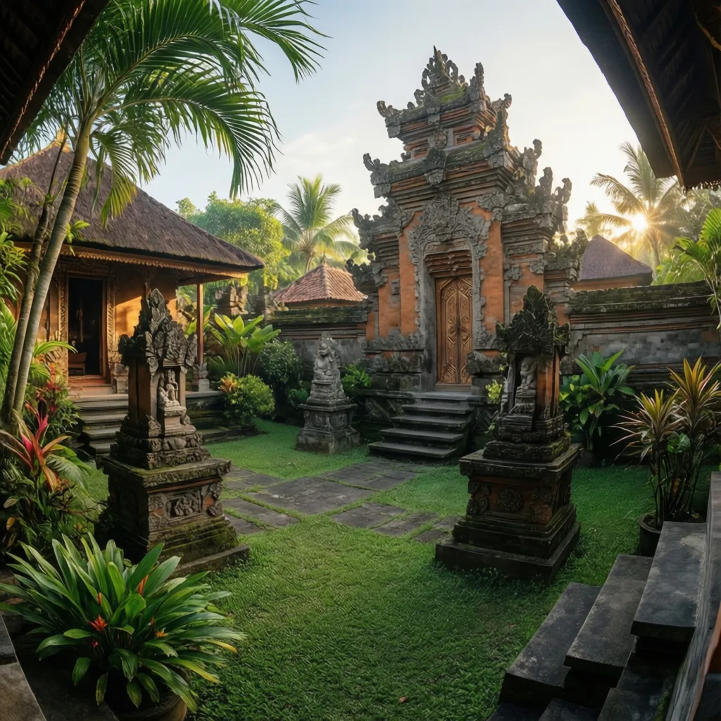 Denah Sanggah di Rumah yang Benar