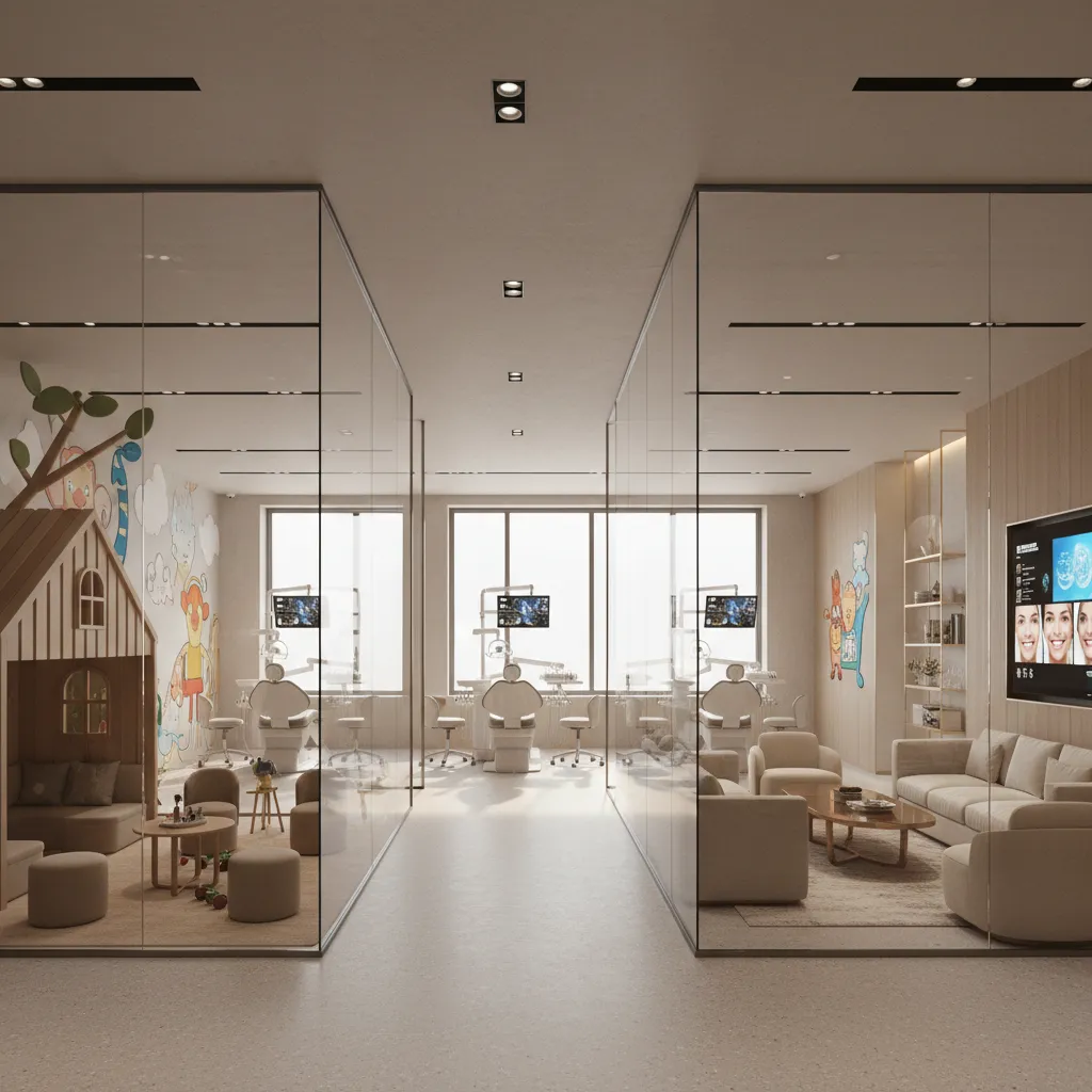 Dental Clinic Interior Design for Different Dental Specialties