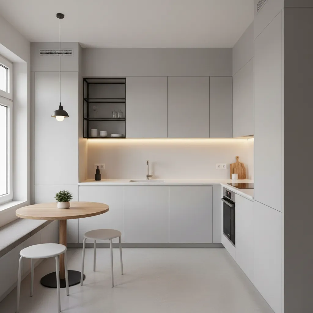 Dapur minimalis di rumah type 30