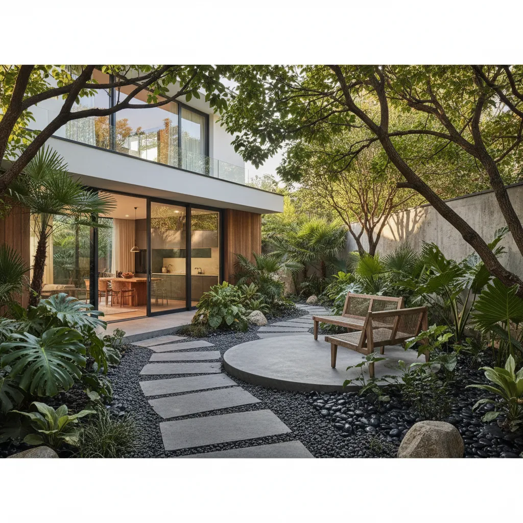 Desain Kebun Belakang Rumah yang Fungsional