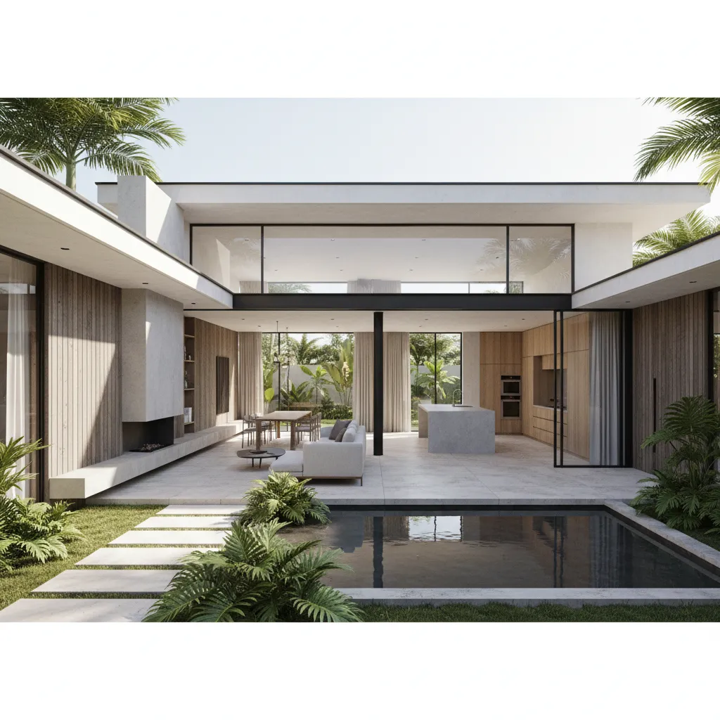 Desain Rumah 4 Kamar Tidur 1 Lantai yang Nyaman