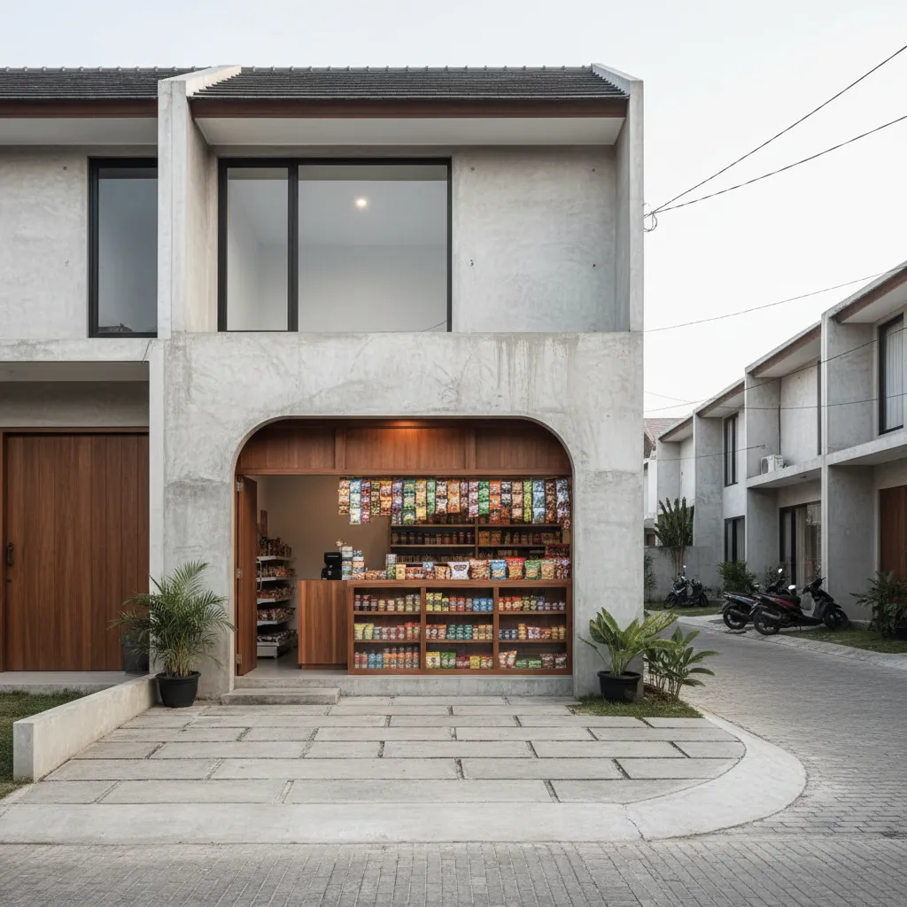 Desain Rumah Ada Warungnya: Tips Tata Ruang