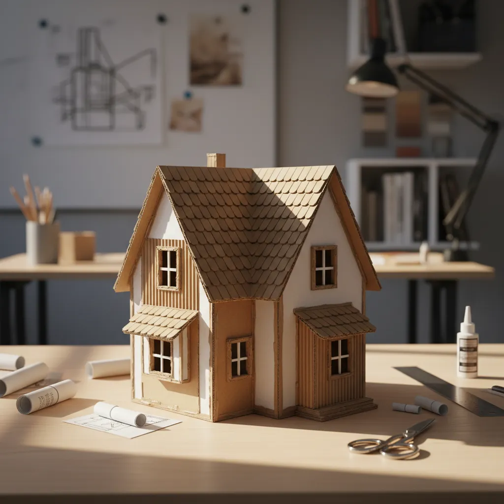 Desain Rumah dari Kardus: Kreatif, Murah, dan Edukatif
