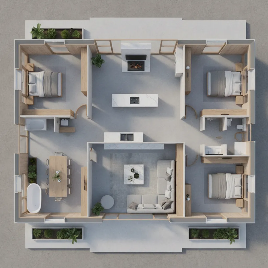 Desain Rumah Lengkap dengan Ukurannya