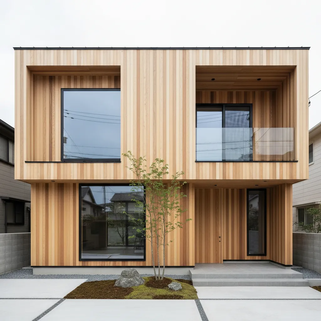 Desain Rumah Jepang 2 Lantai yang Minimalis