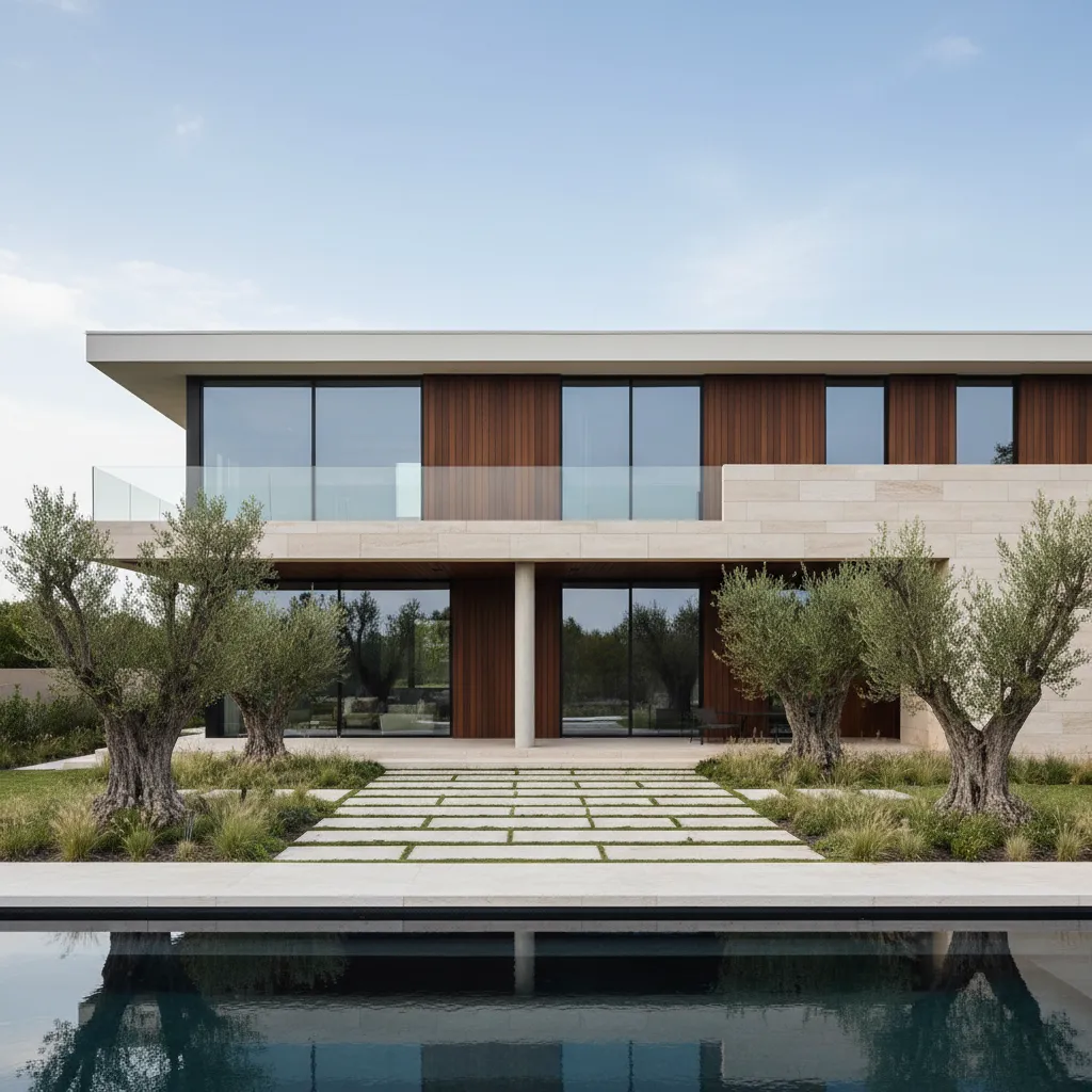 Desain Rumah Mewah Minimalis Modern 2 Lantai