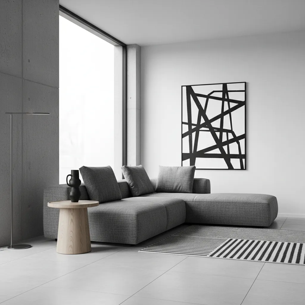 Desain Rumah Minimalis Monokrom yang Elegan