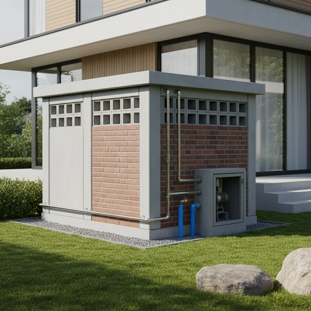 Desain Rumah Pompa Air yang Rapi dan Tahan Lama