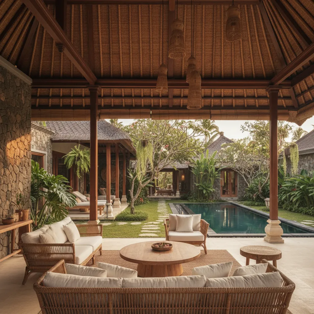 Desain Rumah Style Bali yang Adem dan Natural