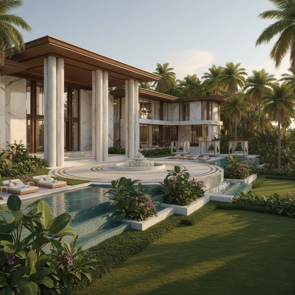 Inspirasi desain rumah sultan yang elegan dan megah