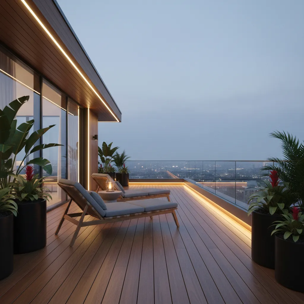 Desain Teras Rumah Lantai 2 Terbaru yang Nyaman