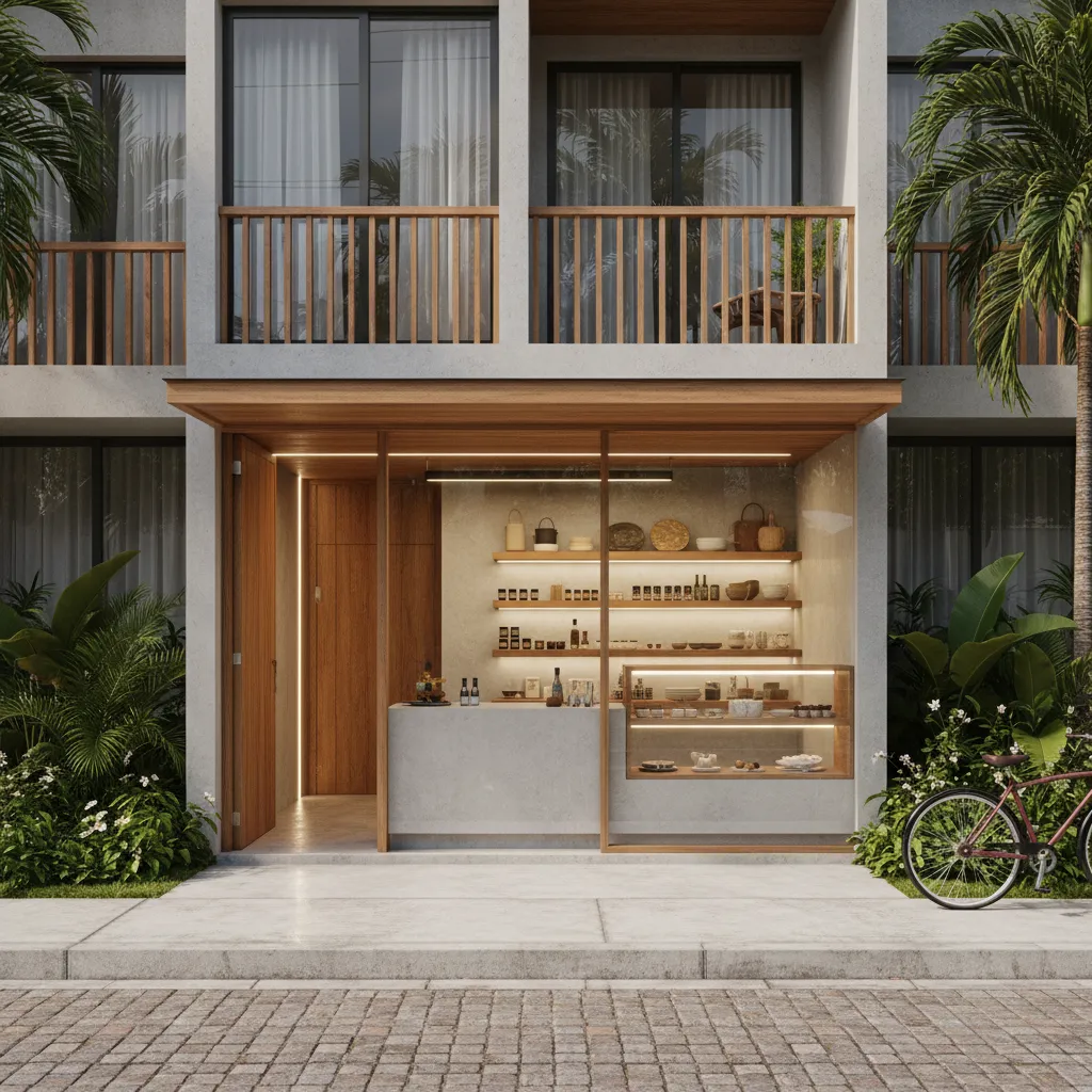 Desain Warung di Depan Rumah yang Menarik Pembeli