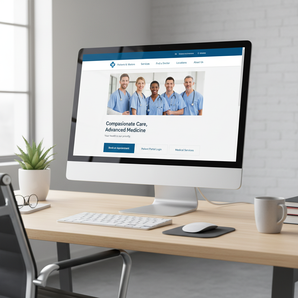 Desain Web Rumah Sakit yang Membuat Pasien Percaya