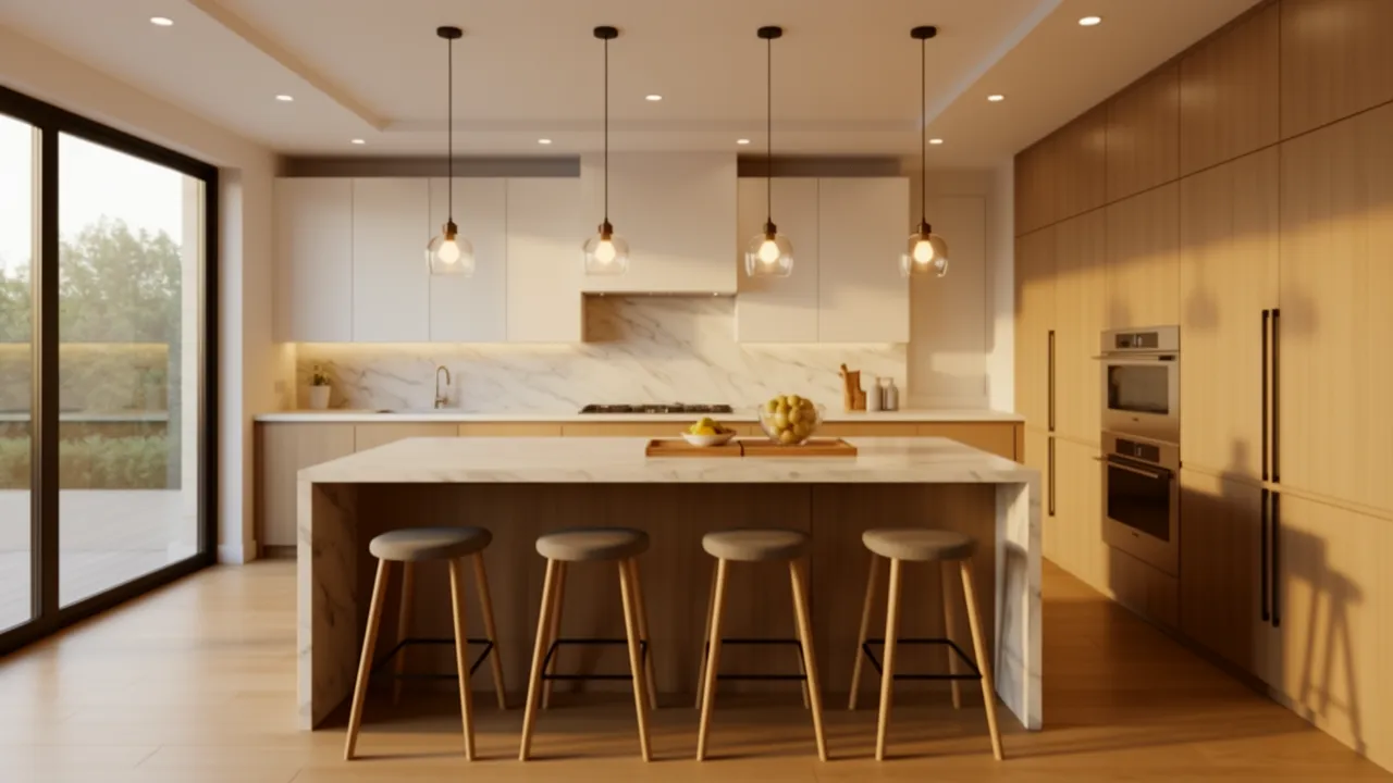 Large Kitchen Island Design: 5 Fixes for Crowded Kitchens