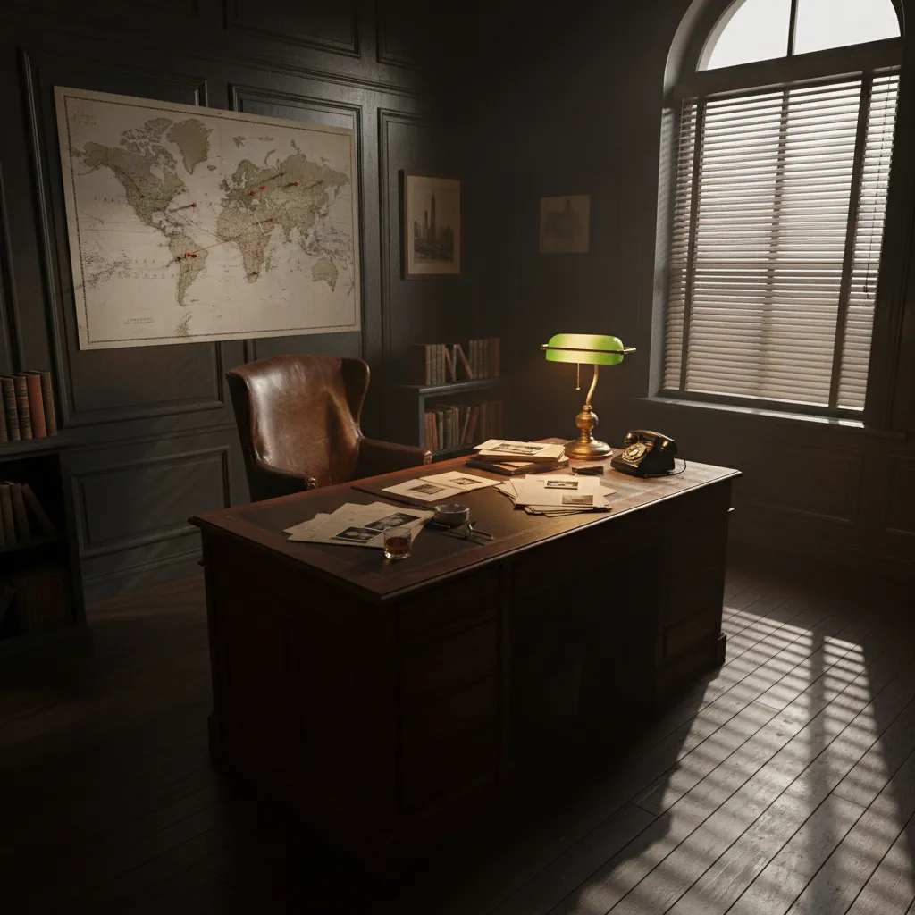 Choosing the Right Furniture and Props for a Detective Office