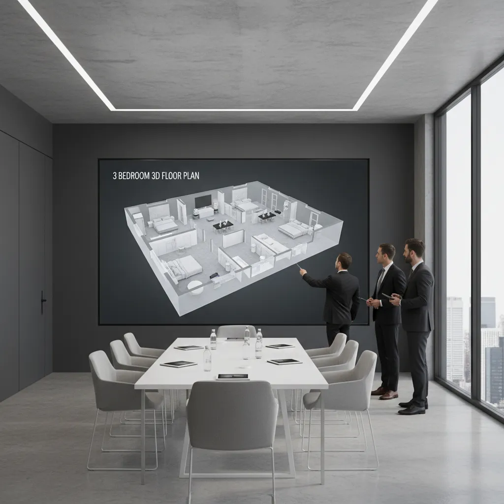 How Developers Use 3D Plans for Pre-Sales