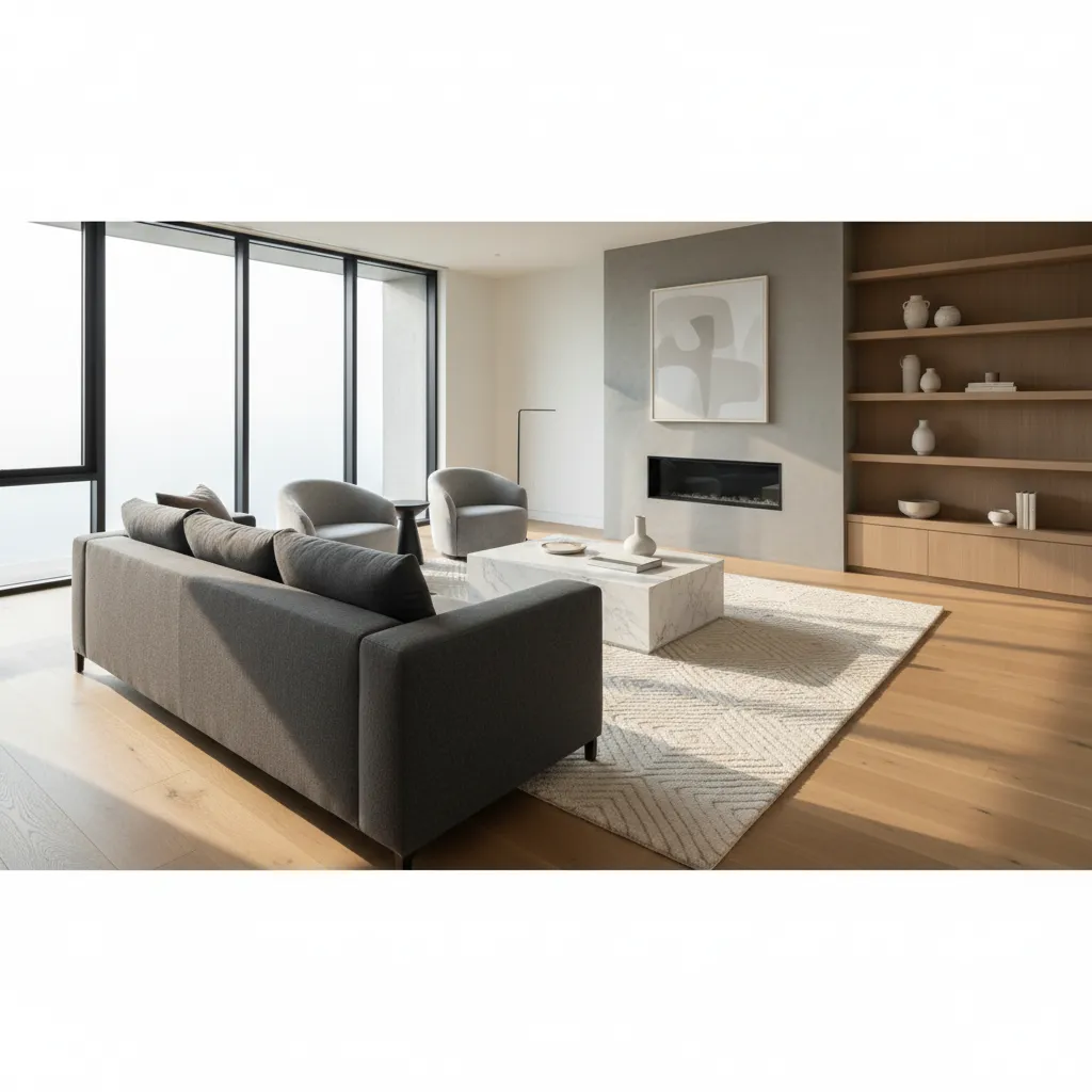 How Interior Designers Use Diagonal Furniture Layouts in Living Rooms