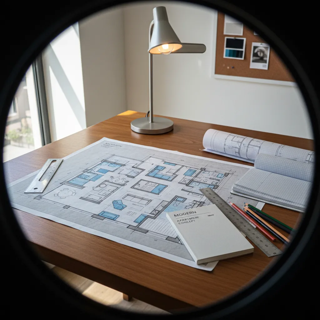Dibujo de diseño de interiores: guía práctica